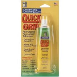 ADHESIVE QUICK-GRIP GLUE 2OZ.