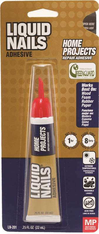 ADHESIVE LIQUID NAIL .75OZ LN-201 PG-00