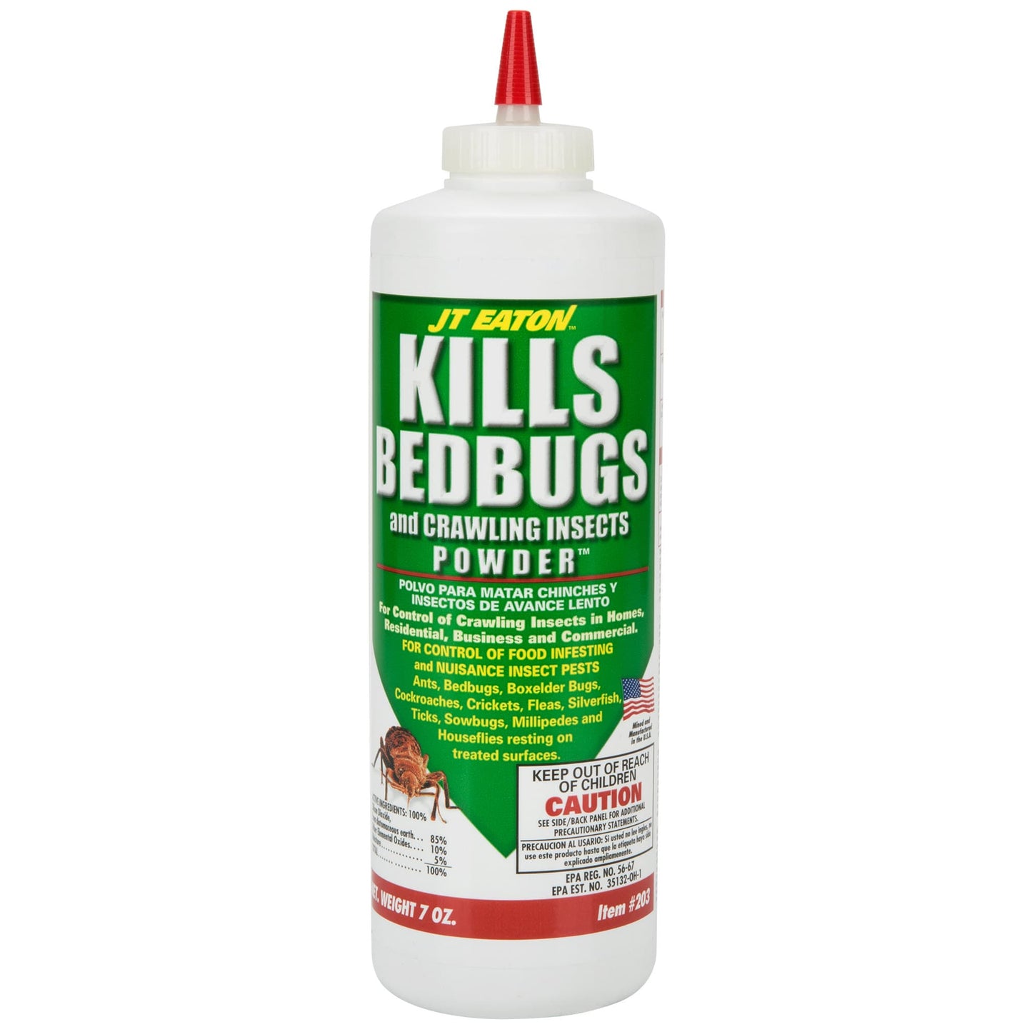 BED BUG INSECT POWDER 7/OZ JT EATON