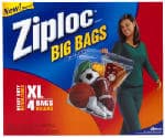 ZIPLOC BIG BAG XLG 4/PACK