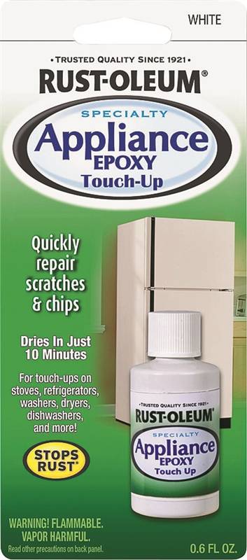 APPLIANCE TOUCH UP .6OZ WHITE RUST-OLEUM 203000