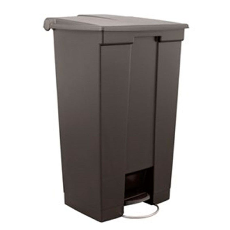 RUBBERMAID STEP ON CAN 23GAL. 19-3/4X16X32-1/2″H BLACK 6146