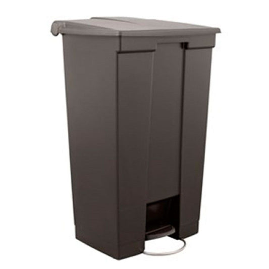RUBBERMAID STEP ON CAN 23GAL. 19-3/4X16X32-1/2″H BLACK 6146