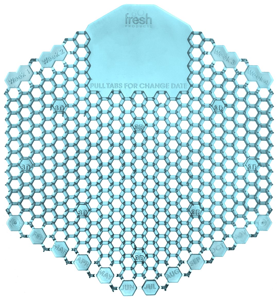 WAVE 3D URINAL SCREEN OCEAN MIST