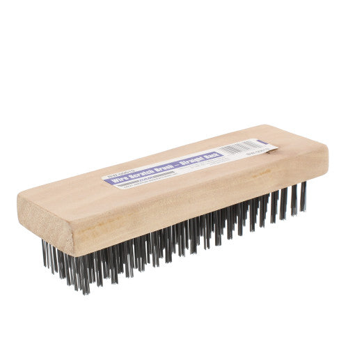 WIRE BRUSH BUTCHER BLOCK