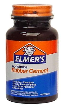 ADHESIVE RUBBER CEMENT 4OZ