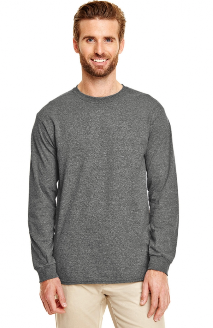Gildan G840 Adult 5.5 oz., 50-50 Long-Sleeve T-Shirt