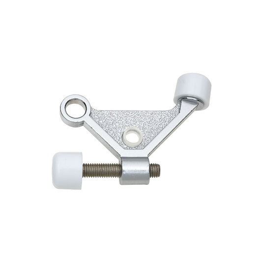 DOOR STOP HINGE TYPE N274-084 SATIN CHROME