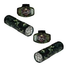 OLYMPIA 4PC.CAMO LED FLASHLIGH
