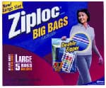 ZIPLOCK HD BIG BAG 5PK