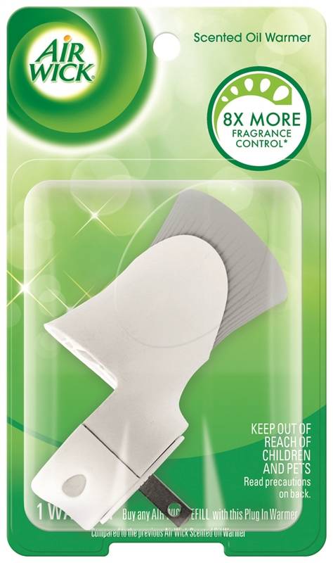 AIR WICK 78046 AUTOMATIC LONG LASTING AIR FRESHENER DISPENSER, LIQUID, PLASTIC, WHITE