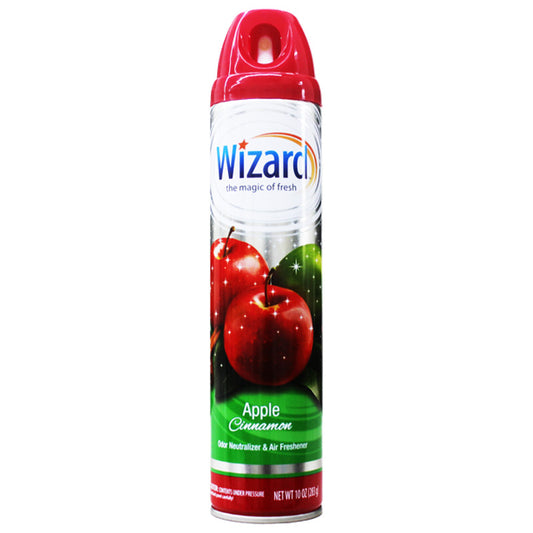 WIZARD AIR FRESHNER 8/0Z APPLE CINNAMON MEDLEY