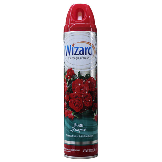 WIZARD AIR FRESHENER 8/0Z ROSE BOUQUET 08472