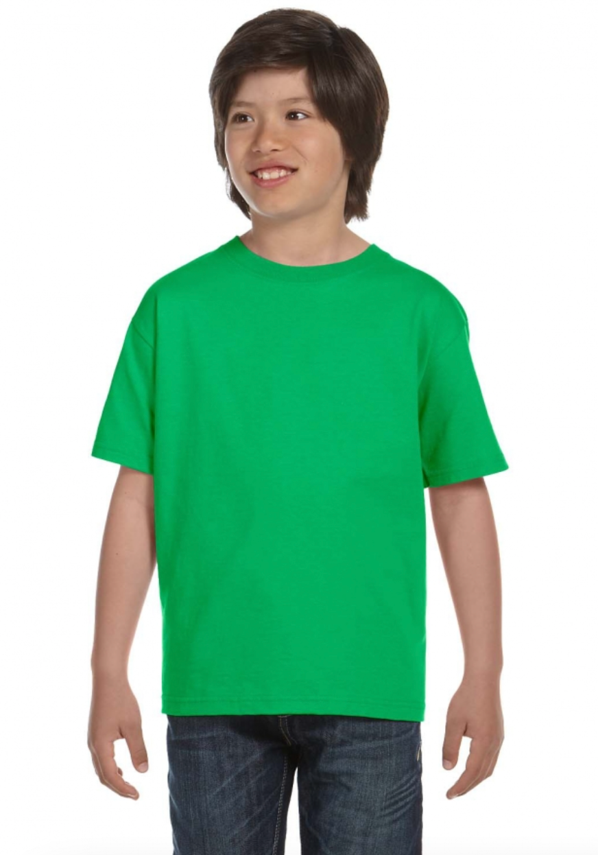Gildan G800B Youth 5.5 oz., 50-50 T-Shirt