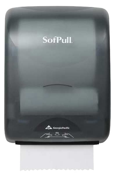 SOFPULL® MECHANICAL PAPER TOWEL DISPENSER BY GP PRO (GEORGIA-PACIFIC), SMOKE, 1 DISPENSER