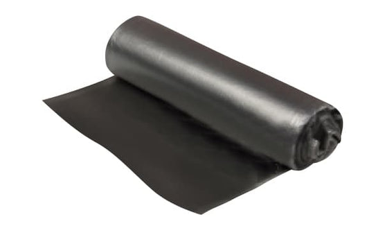 BAGS COMPACTOR TUBING 29″ ROLL 4MIL BLACK