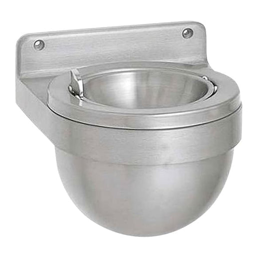 WALL ASHTRAY LARGE SAT/ALUM