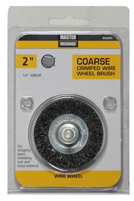 WIRE WHEEL BRUSH 2″