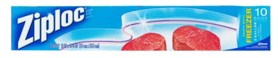 ZIPLOC JUMBO FREEZER BAGS 10CT