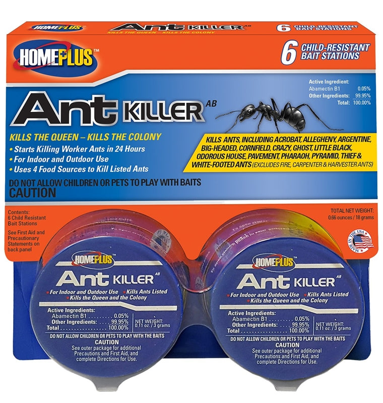 ANT KILLER DISC HOMEPLUS 6-PACK AT-6ABMETAL