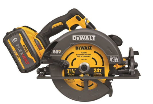 DEWALT CIRCULAR SAW FLEXVOLT 60V LI-ION WORM DRIVE DCS577X1