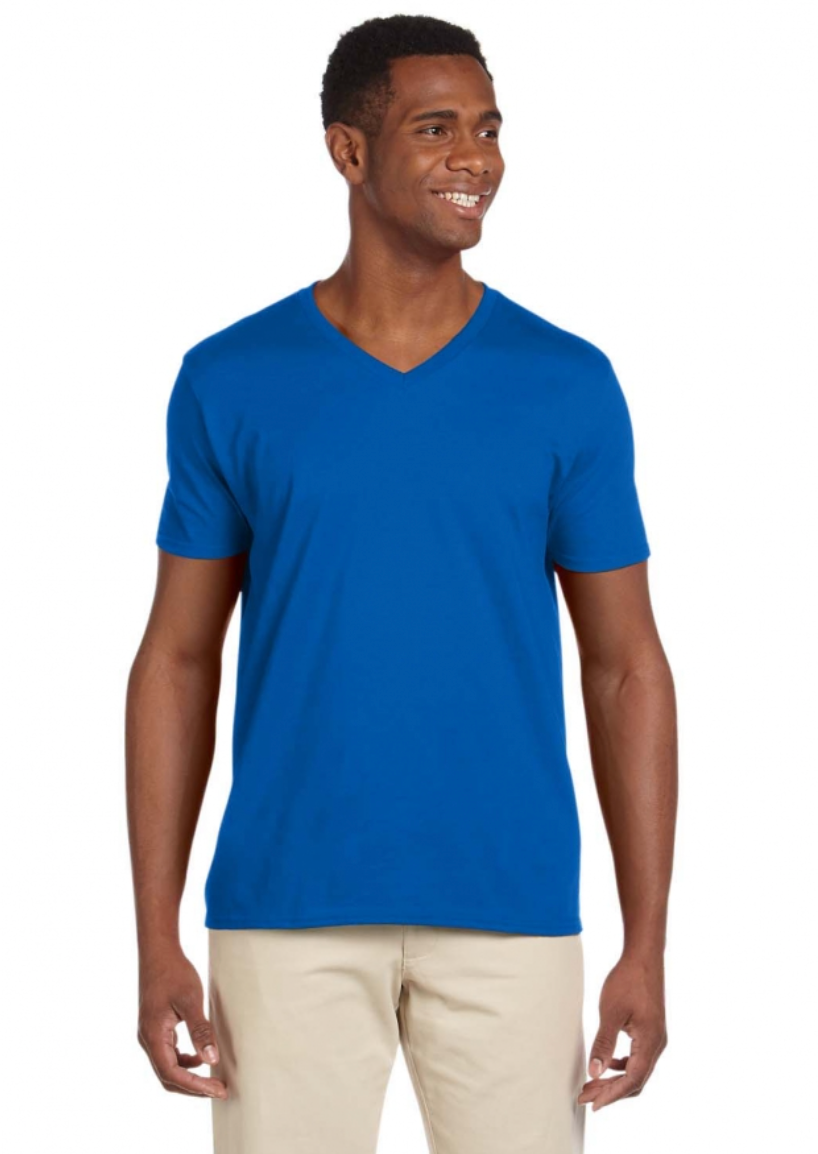 Gildan G64V Adult Softstyle® 4.5 oz. V-Neck T-Shirt