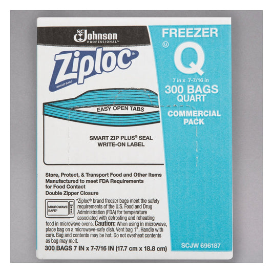 ZIPLOC BAGS 1QT. 500PK.