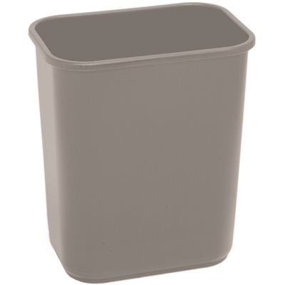 WASTEBASKET 28-1/4 QT. GREY