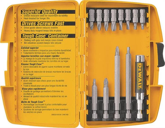 BIT SET SCREWDRIVER 13PIECE DEWALT DW2160