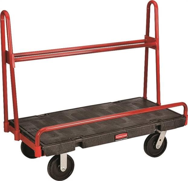 RUBBERMAID A FRAME PANEL TRUCK 24X 48″ W/8″POLYOLEFIN CASTERS