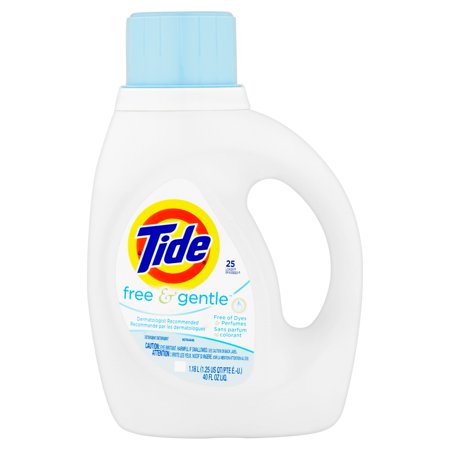 TIDE 2X LIQUID HE W/FEBREZE FREE & GENTLE 46/OZ