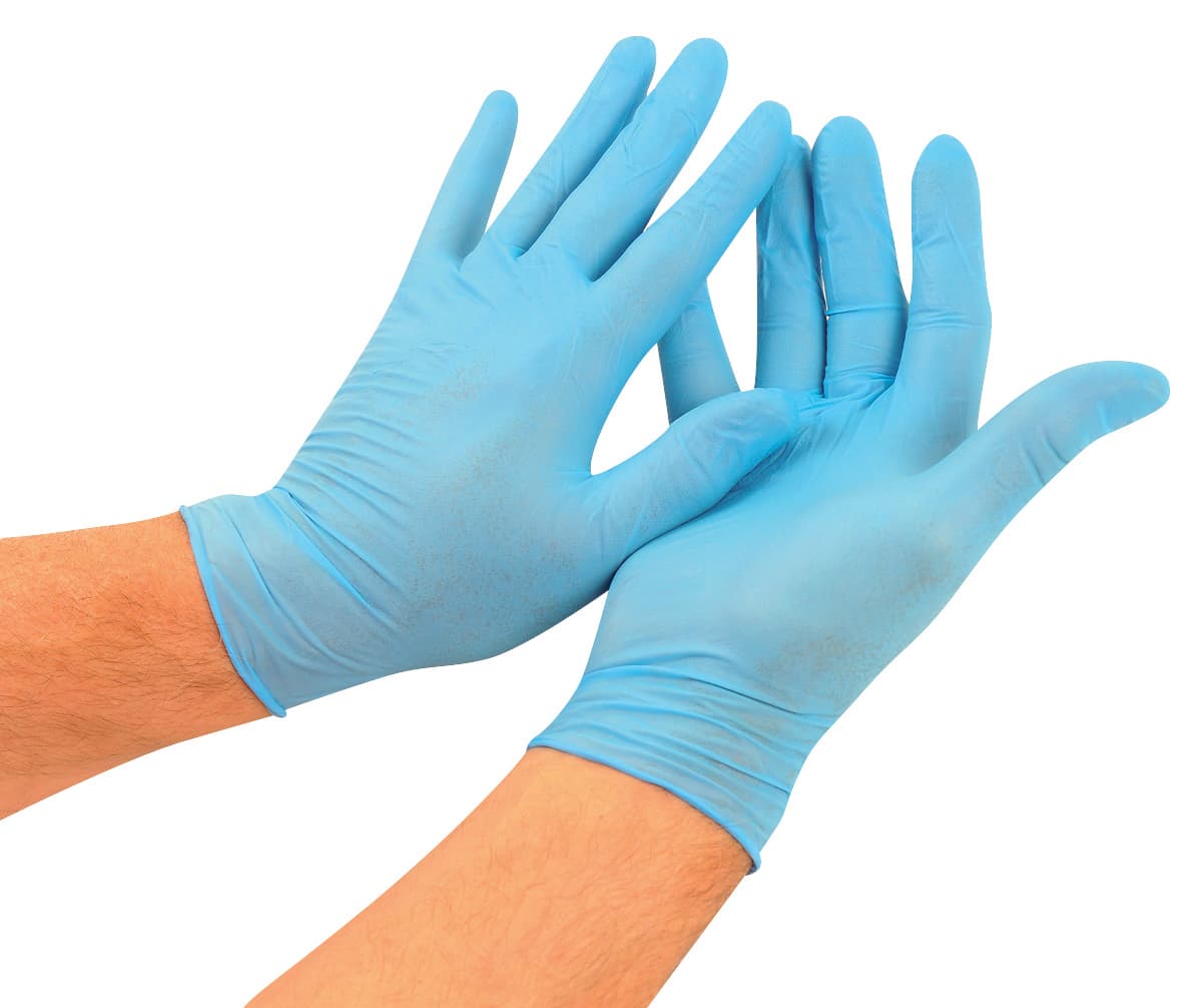 GLOVES NITRILE POWDER FREE SML