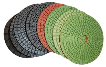 DIAMOND PADS PIE 120GRIT SET