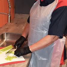 2442/2846 IMPORT POLY APRON BK