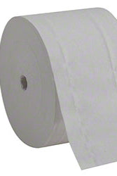 Large roll of white toilet paper