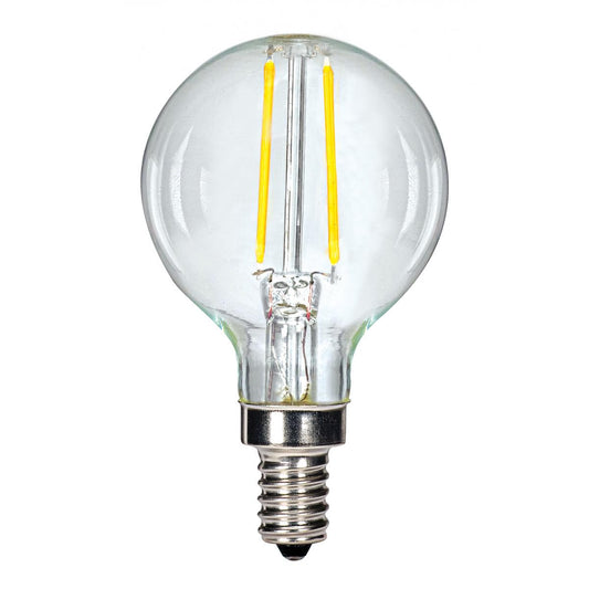 BULBS G16.5 LED 2.5W 2700K CANDELABRA BASE S9870