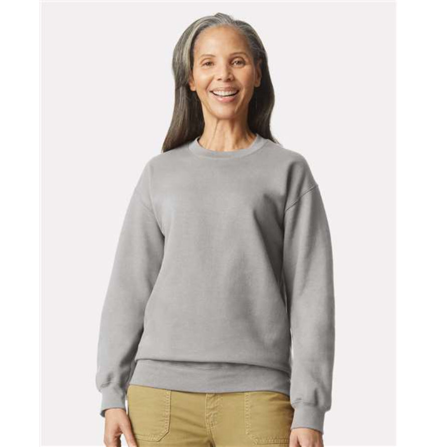 Gildan SF000 Adult Softstyle® Fleece Crew Sweatshirt
