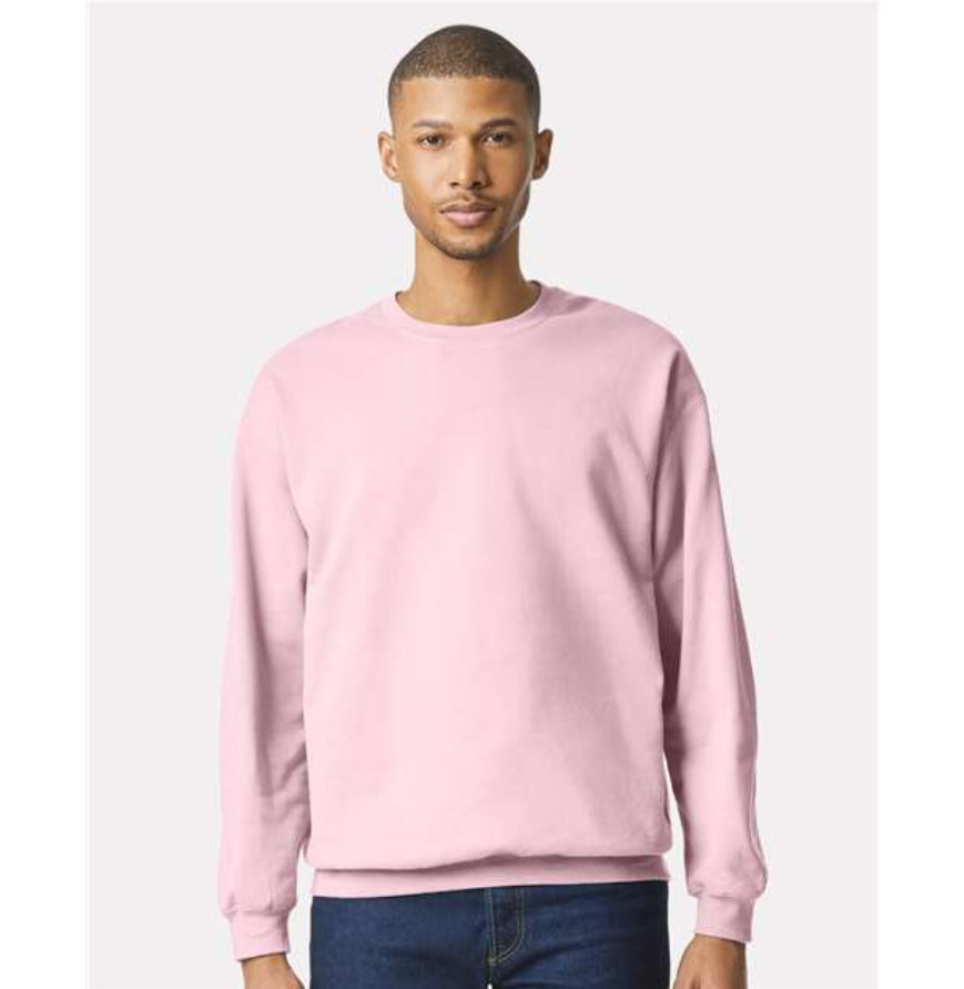 Gildan SF000 Adult Softstyle® Fleece Crew Sweatshirt