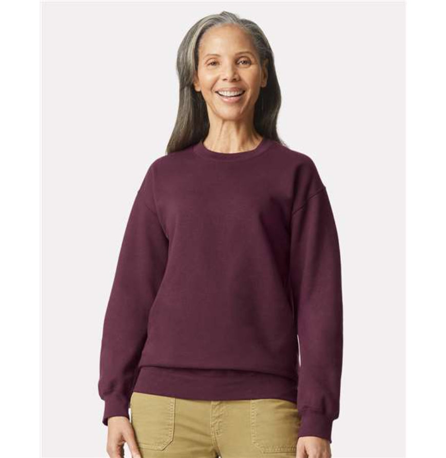 Gildan SF000 Adult Softstyle® Fleece Crew Sweatshirt