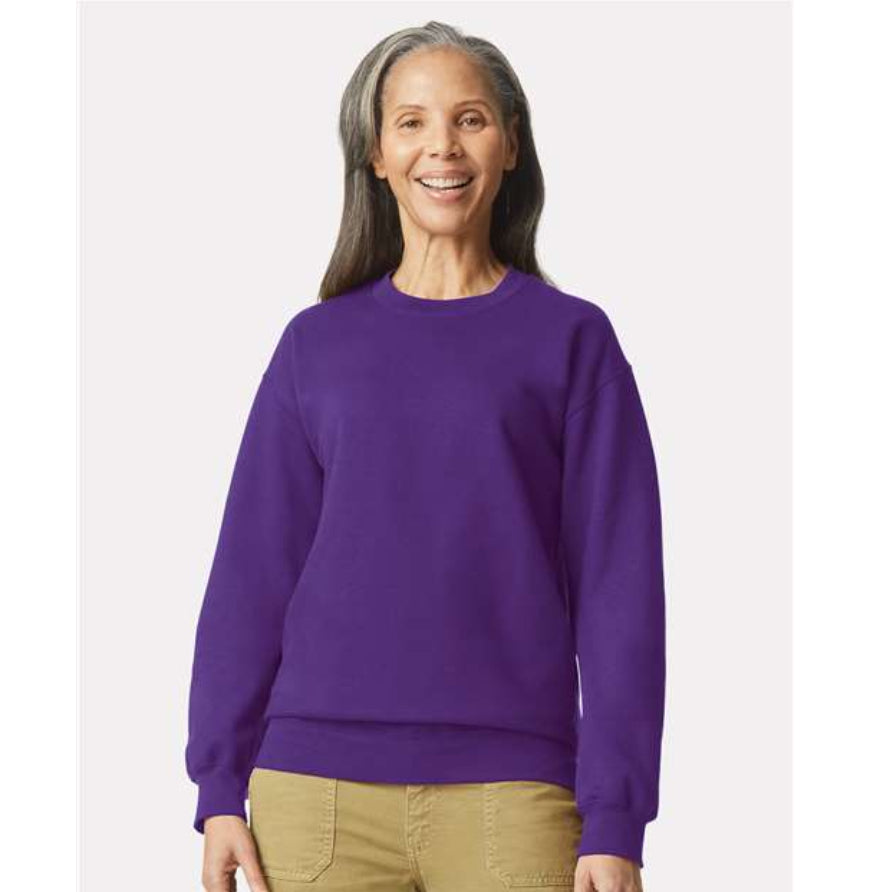 Gildan SF000 Adult Softstyle® Fleece Crew Sweatshirt