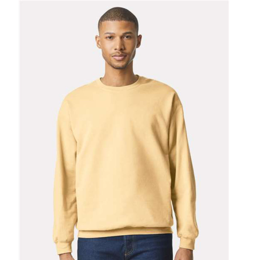 Gildan SF000 Adult Softstyle® Fleece Crew Sweatshirt