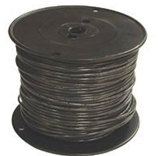 WIRE 12G. BRAIDED BLACK 500FT.