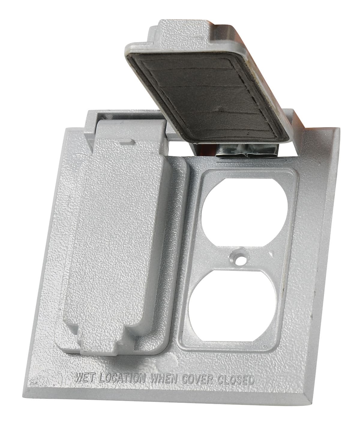 WEATHERPROOF PLATE 2GANG DUPLX