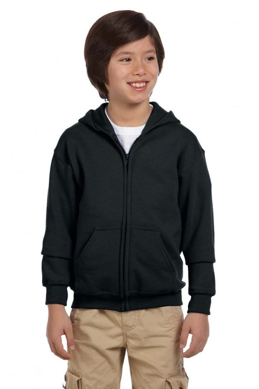 Gildan G186B Youth Heavy Blend 8 oz., 50-50 Full-Zip Hood