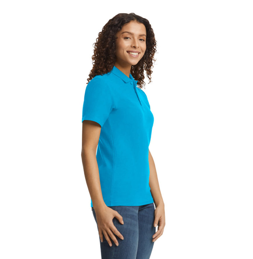 Ladies' Softstyle Double Pique Polo