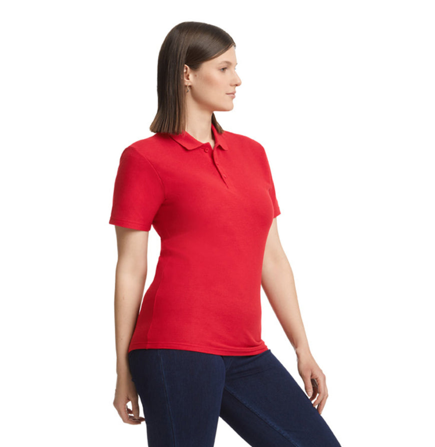 Ladies' Softstyle Double Pique Polo