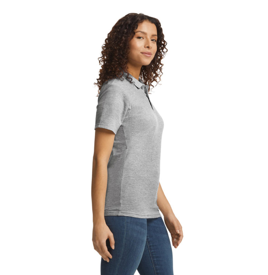 Ladies' Softstyle Double Pique Polo