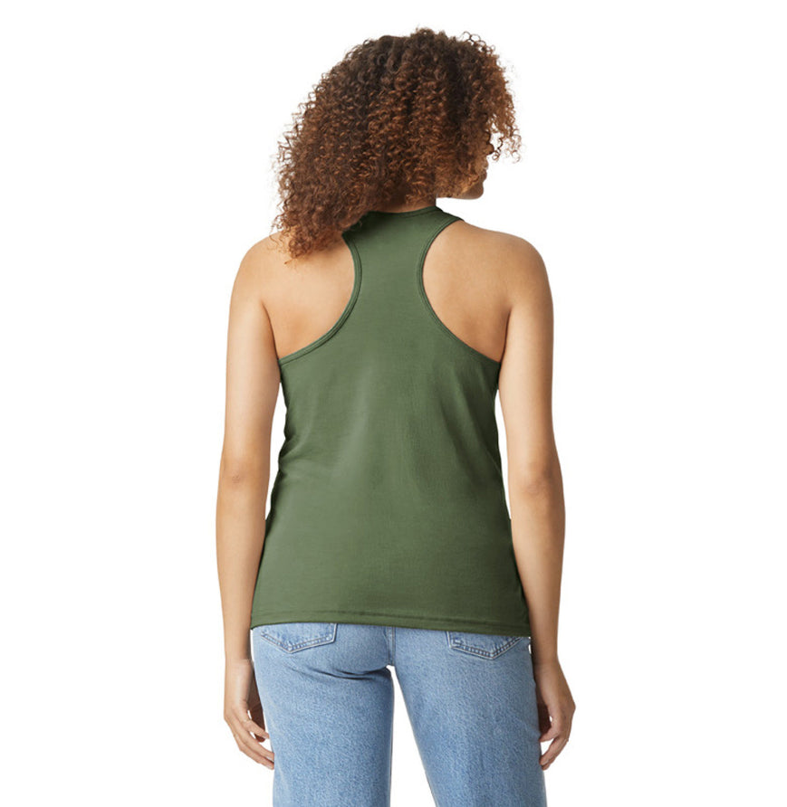 Gildan G642LCVC Ladies' Softstyle CVC Racerback Tank