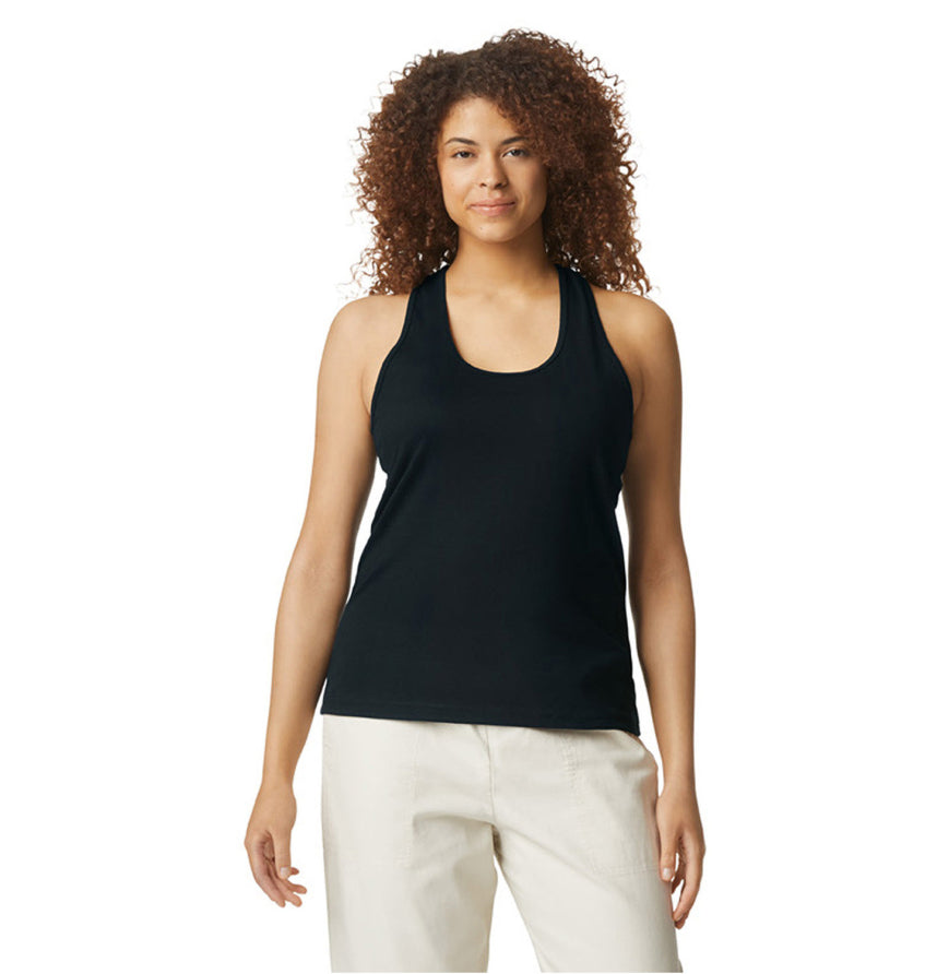 Gildan G642LCVC Ladies' Softstyle CVC Racerback Tank