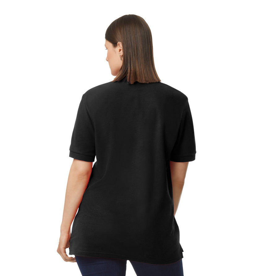 Unisex Midweight Double Pique Polo